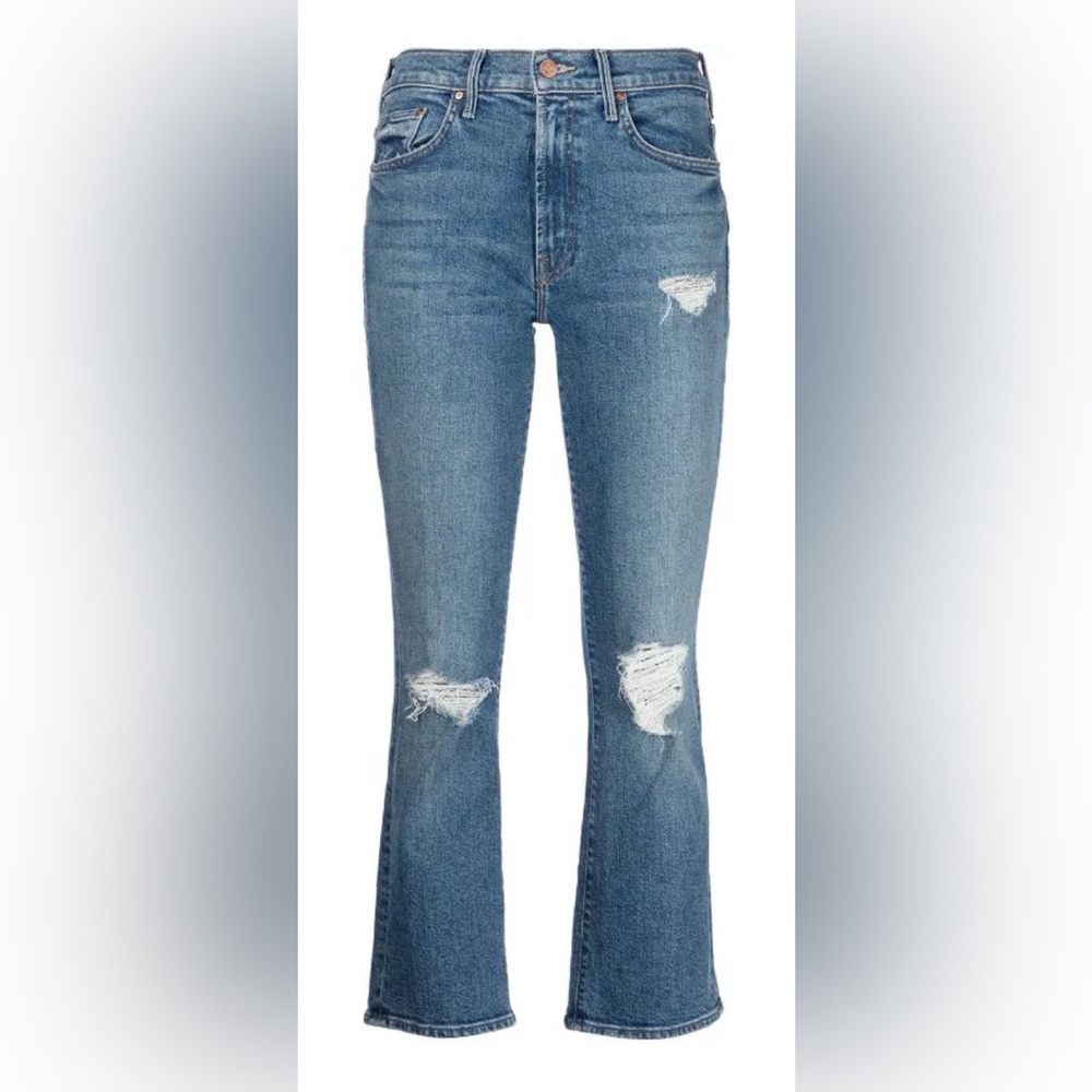 MOTHER - The Insider ankle-length jeans; size 27